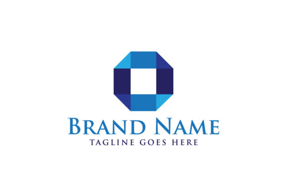3D O Letter Logo