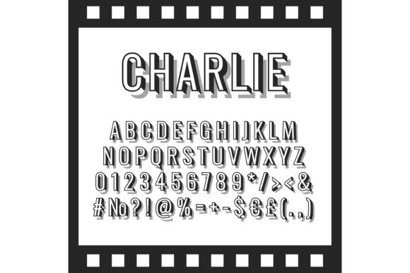 Charlie Vintage 3D Vector Alphabet Set: A Designer’s Approach to Timeless Typography