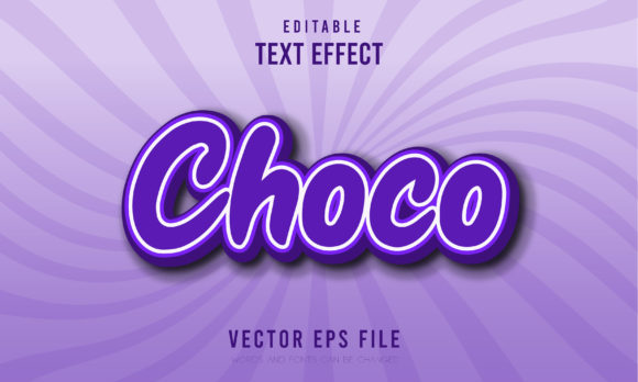 Choco Editable 3D Text Effect: A Practical Tool for Modern Visual Communication