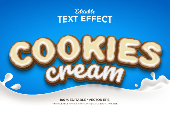 Cookies and Cream 3D Text Effects: A Playful Display Font With Serious Creative Range