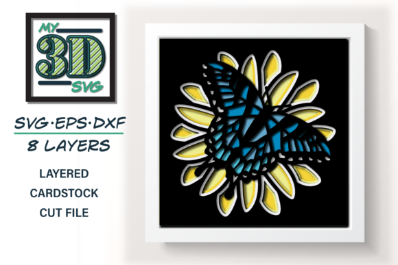 Crafting Depth and Dimension with a 3D Layered Butterfly Cardstock Design