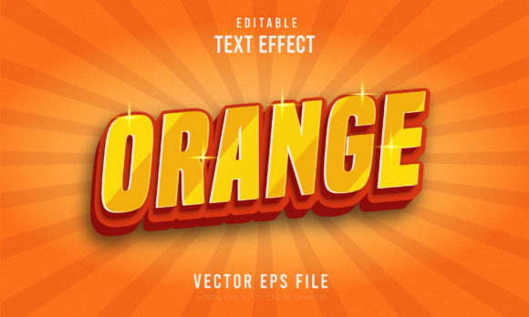 Editable Orange 3d Font Style: A Strategic Tool for Branding and Communication