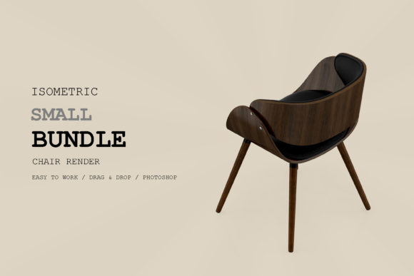 Evaluating Isometric Chair 3D Render Pack 269 for Your Design Projects