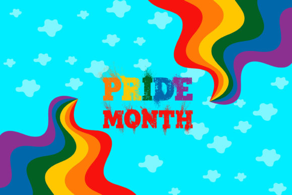 Evaluating LGBT Text 3D on Abstract Rainbow Wave for Digital Design Projects