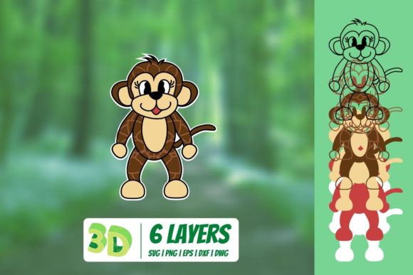 Exploring the World of 3D Monkey SVG for Modern Design Projects