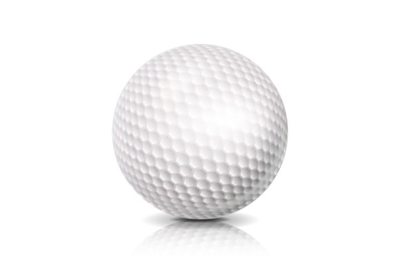 Golf Ball. 3D Realistic Vector: Real Use Cases for Designers, Marketers, and Hobbyists