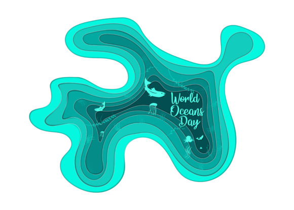 How 3D Layered Papers Style Is Redefining World Ocean Day Communication