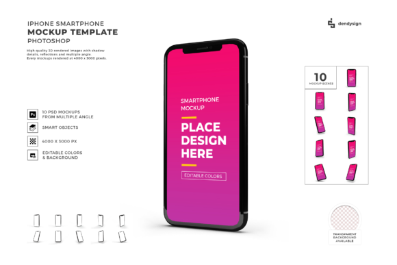 IPhone Smartphone 3D Mockup Bundle: A Practical Tool for Streamlining Visual Workflows
