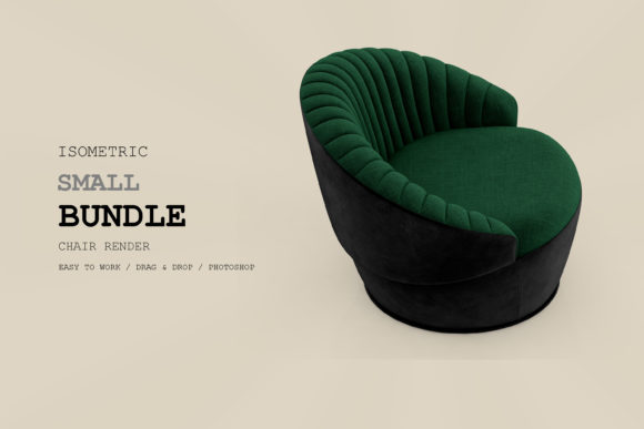Isometric Armchair 3D Rendering Pack 17: Practical Solutions for Efficient Visual Storytelling