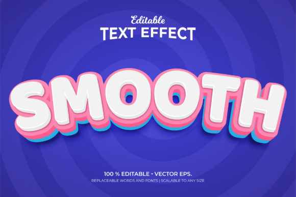Smooth 3D Editable Text Effects Made Simple