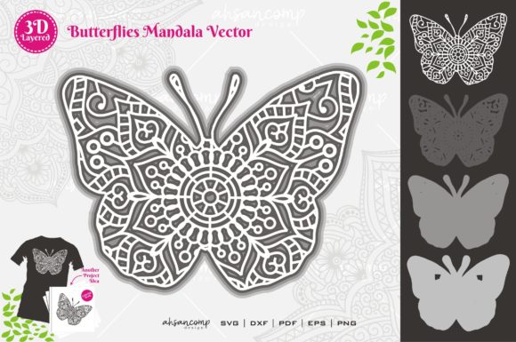 Understanding Butterflies 6 Mandala SVG 3D Layered: A Practical Guide for Creatives and Crafters