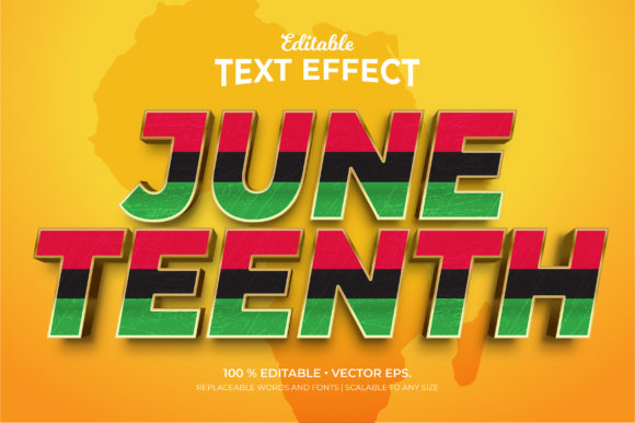 Understanding the Juneteenth 3D Style Editable Text Effect and How to Choose the Right Design Resource