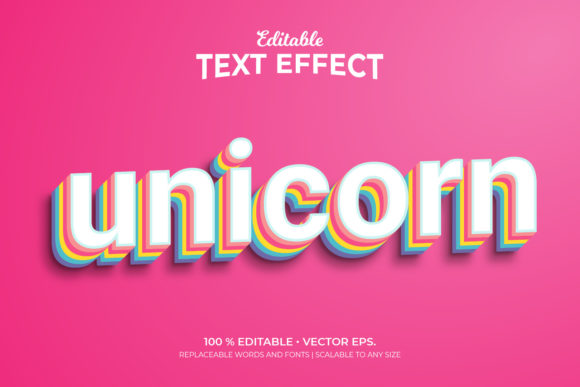 Unicorn 3D Style Editable Text Effects: A Practical Guide