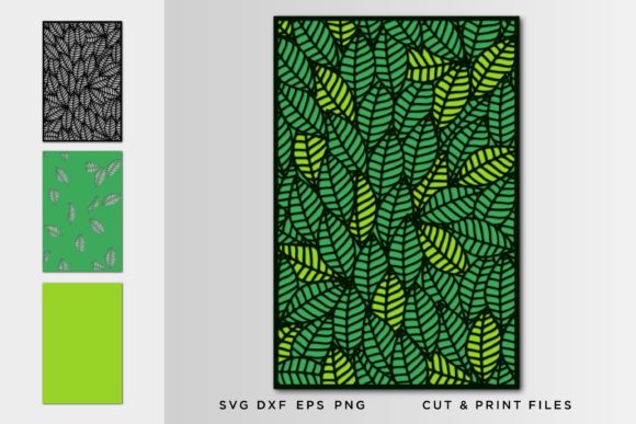 Wall Art 3D and Leaves SVG: Design Meets Depth