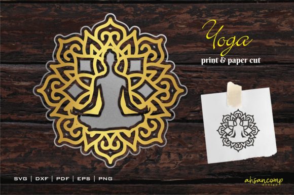 Yoga Mandala SVG 3D Layered 1: What to Know Before You Download and Use It